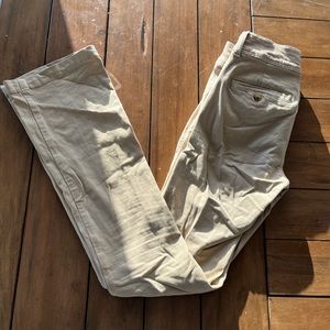 American Eagle boot cut khaki pants!!